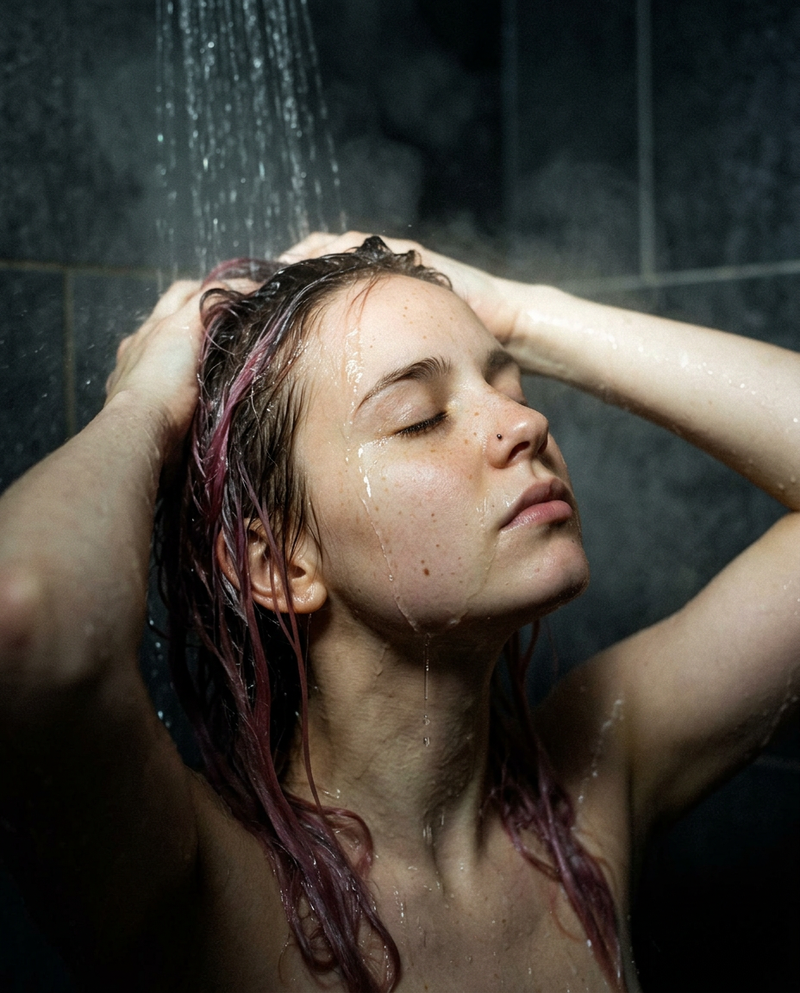 WET YOUR SCALP